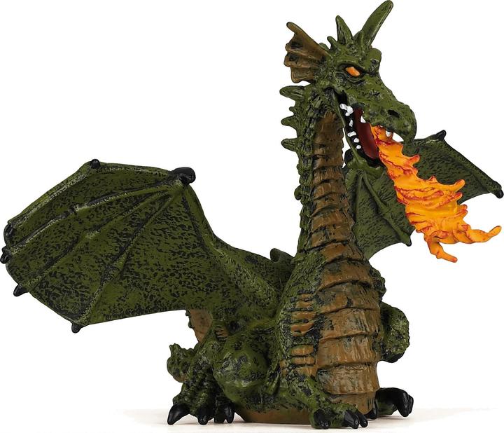 Immagine prodotto Papo Drago sputafuoco con le ali, verde