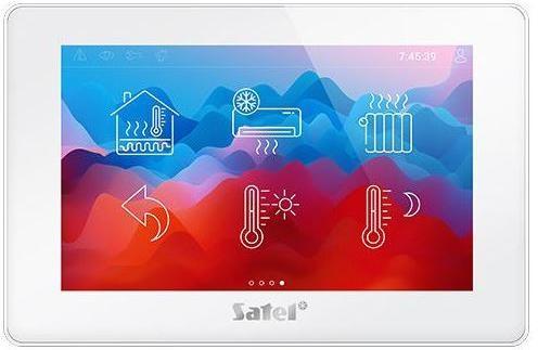 Actual product image Satel Keypad Touchscreen Integra/Int-Tsh2-W