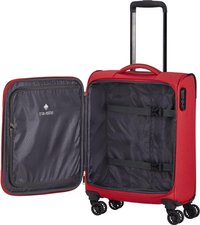 Immagine prodotto Travelite Trolley + Valigia Chios 4w Trolley S (34 l, Bagaglio a mano (fino a 50 litri))