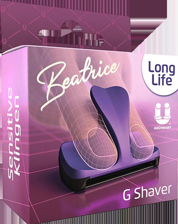 Produktbild Grünbart Beatrice G Shaver - Nassrasierer - Lila Violett