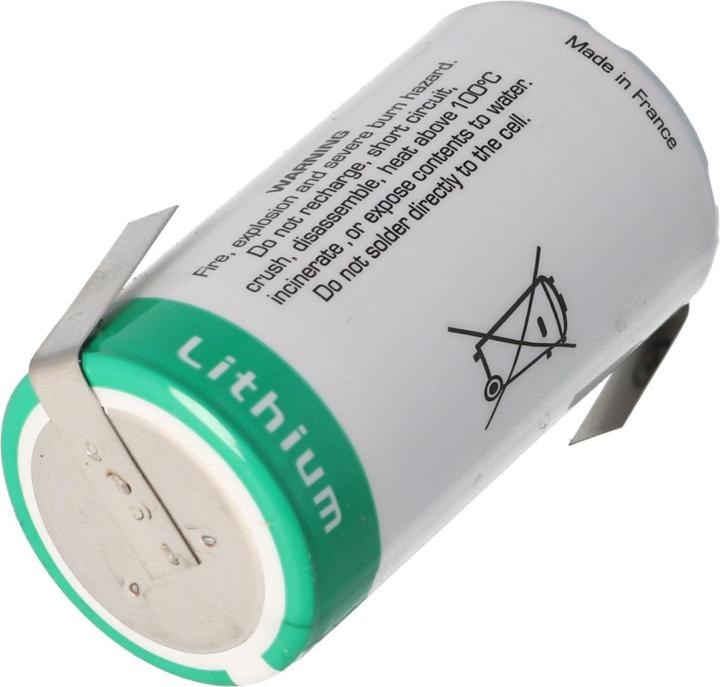 Produktbild Saft Batterie LS26500, C-Size mit Lötfahne Z-Form