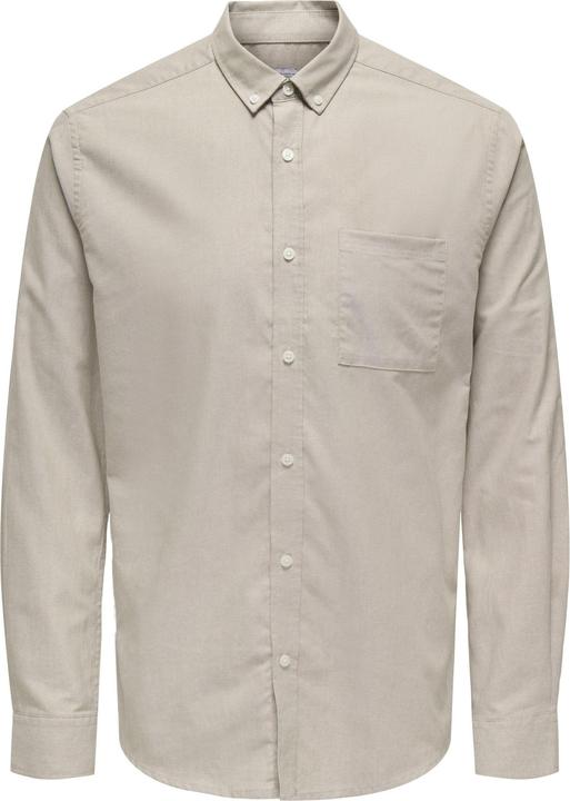 Produktbild Only & Sons Slim Fit Button-Down Kragen Hemd Oxford Hemd (M)