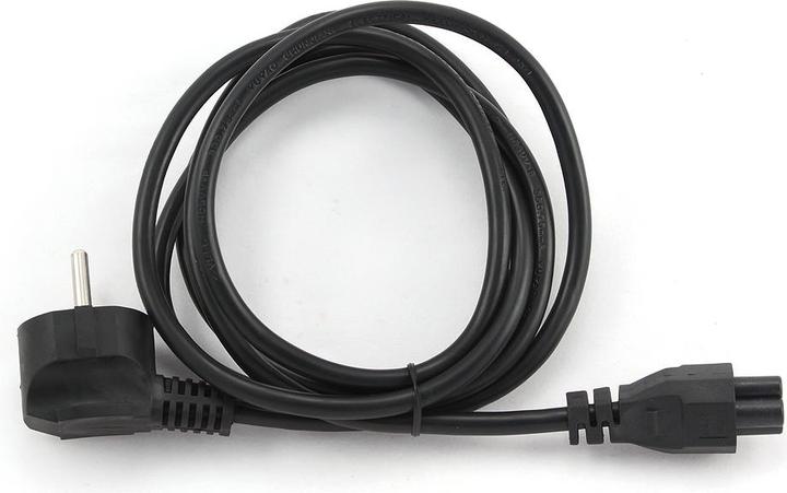 Productafbeelding Gembird Stroomkabel voor notebook Schucko C5 (3-polig) VDE 1,8m (1.80 m)
