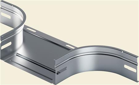 Produktbild Legrand T-afgrening for kabelbakke P31 højde 60 mm, bredde 300 mm El-forzinket, Samles med skruesaet