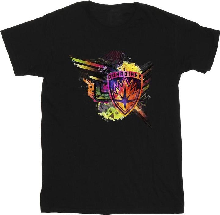 Produktbild Guardians Of The Galaxy Abstract Shield Chest TShirt (4XL)