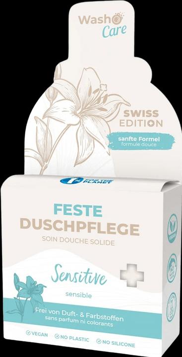 Produktbild Washo Swiss Edition Feste Duschpflege Sensitive (200 ml)