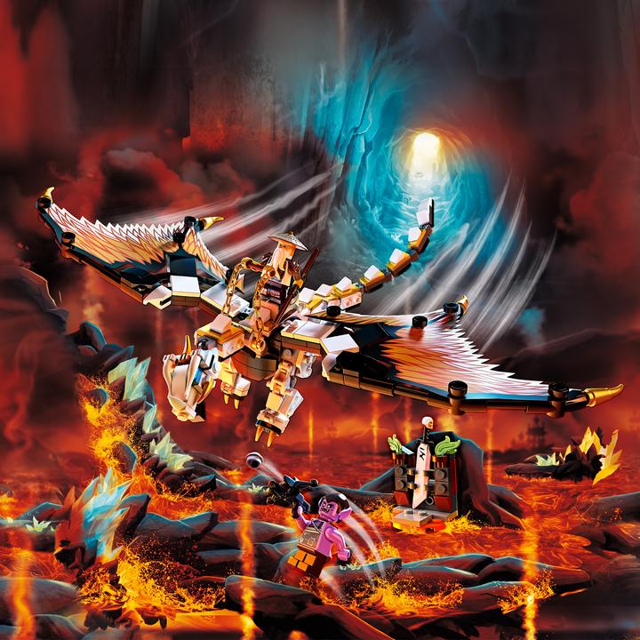 Actual product image LEGO Wu's dangerous dragon (71718, LEGO Ninjago)
