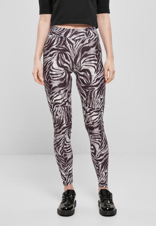 Actual product image Urban Classics Ladies Soft AOP Leggings - 16531 (4XL)