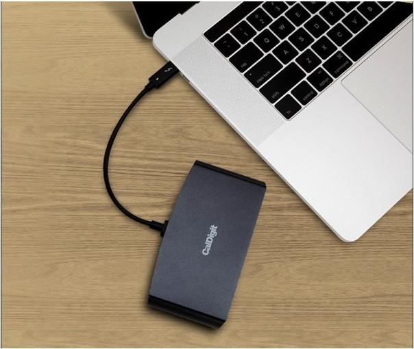 Immagine prodotto CalDigit Mini Dock Dual (Thunderbolt, USB-A, 3 Porti)