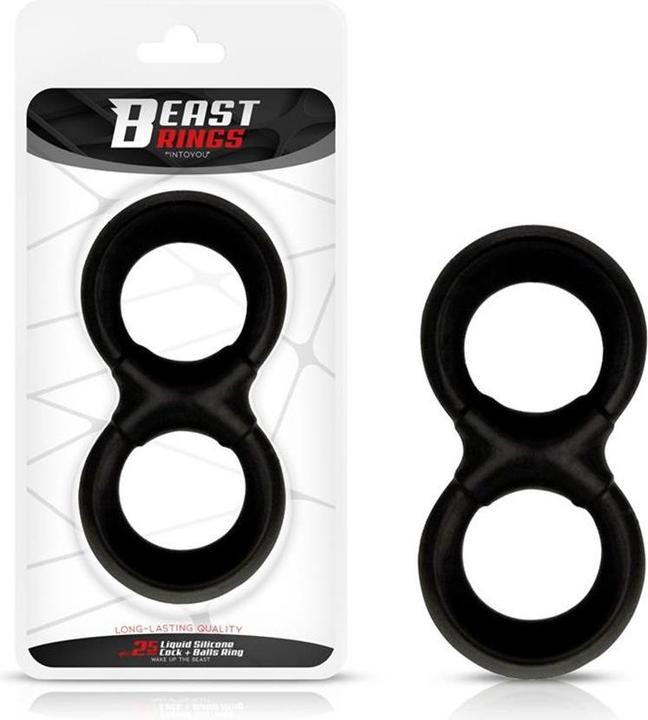 Immagine prodotto Beast Rings Anello per cazzo e pene in silicone liquido da 25 mm (2.50 cm)