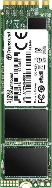 Actual product image Transcend MTE220S (512 GB, M.2 2280)