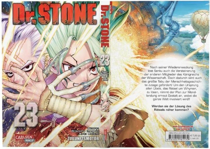 Image du produit Dr. Stone 23 (Allemand, Riichiro Inagaki, Boichi, 2023)