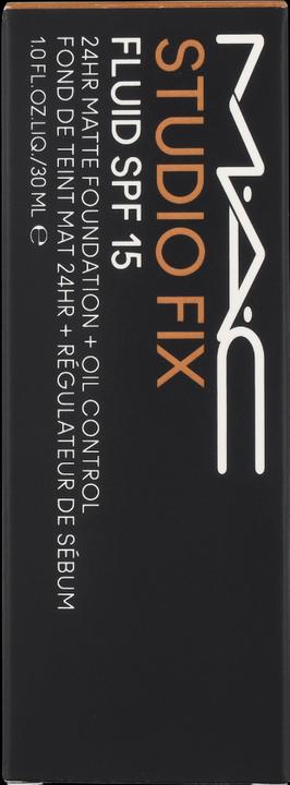 Actual product image MAC Cosmetics Studio Fix Fluid Fond de Teint Sun Protection Factor 15 (re) C8-F (C8-F)