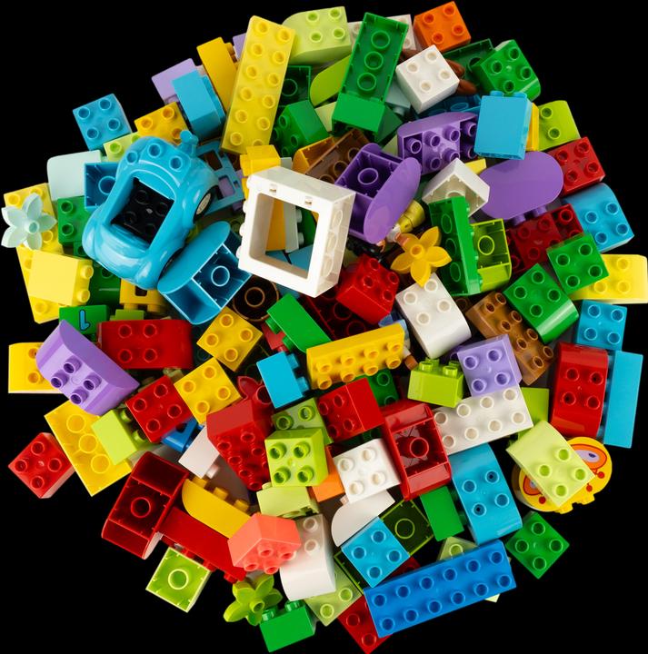 Produktbild LEGO Riesen Paket Steine Bunt Gemischt 1 KG NEU! 1 Paket – Jede Mischung individuell zusammengestellt
