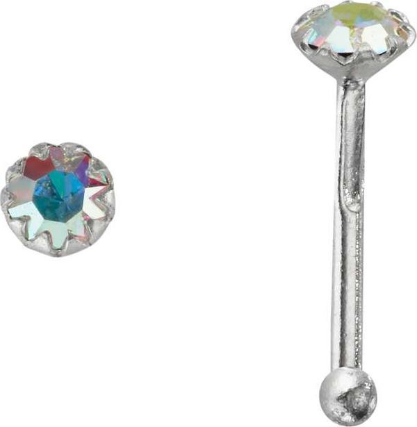 Bijouteria Nasenpiercing (Kristall, Silber 925)