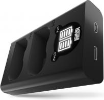 Image du produit Newell Batterie identique à la EN-EL15B avec double chargeur USB-C pour Nikon (Chargeur de batterie d'appareil photo)