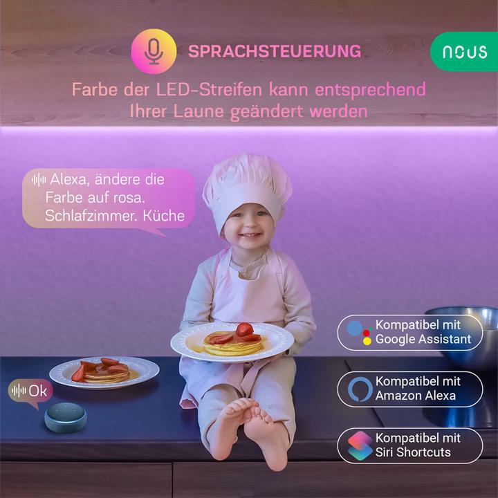 Produktbild Nous F2 (RGB, 1000 cm, Indoor)