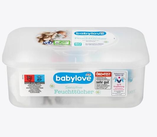 Image du produit dm babylove Sensible (80 pièce(s))