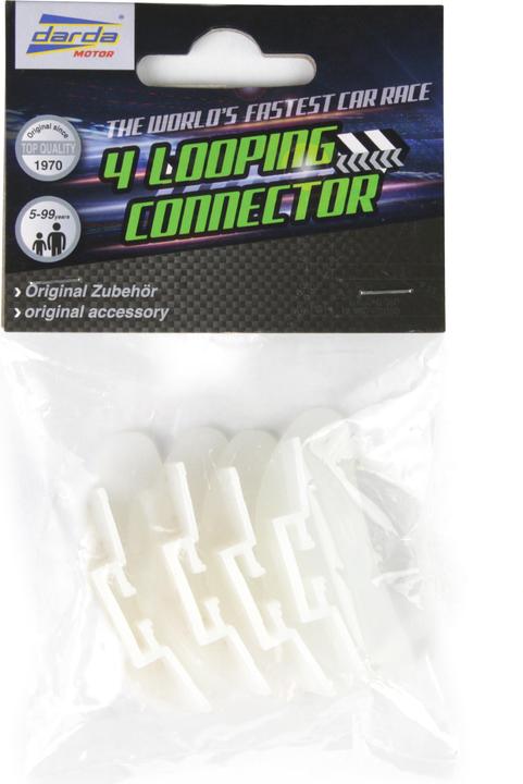 Actual product image Darda 50471 - Race Track 4 Looping Connectors Supplementary Set, Extension Set for Tracks, Zub