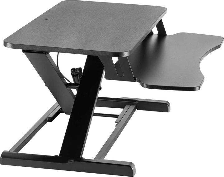 Produktbild Wiltec Schreibtischaufsatz Tastaturablage 80x40cm Höhenverstellung Stehsitz Pult