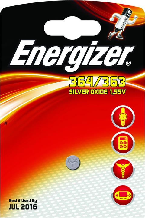 Energizer Multidrain 364/363 (1 Stk., SR60, 23 mAh)