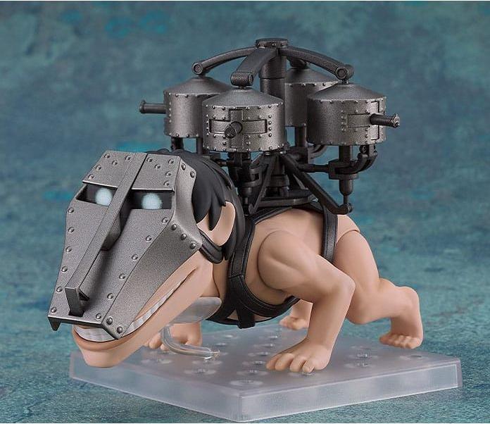 Actual product image Good Smile Company Attack on Titan figurine Nendoroid Cart Titan 7 cm