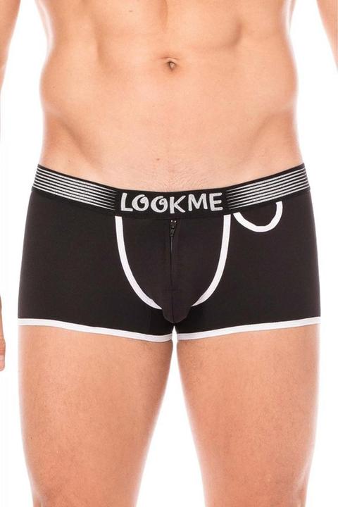 Look Me schwarzer Herren Boxer Short