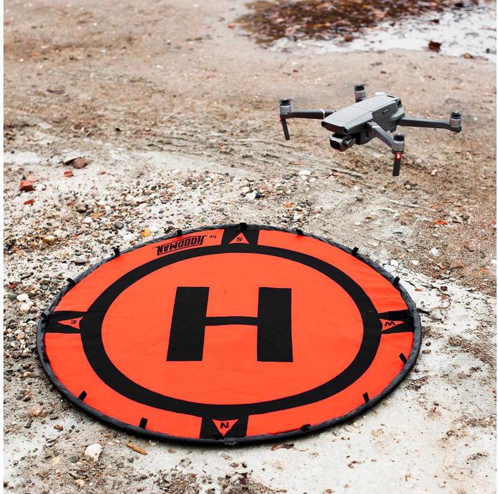 Image du produit Hoodman Site d'atterrissage Ø 90 cm (Aire d'atterrissage des drones, DJI Phantom 4 RTK, DJI Phantom 4, DJI Mavic Pro, DJI Phantom 3, Universel)