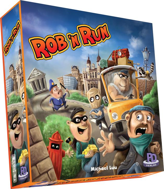 Produktbild PDV09720 - Rob n Run, Brettspiel, für 2-5 Spieler, ab 10 Jahren (Englisch)