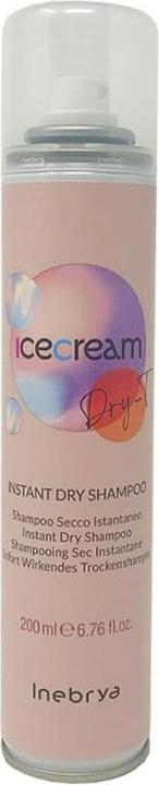 Image du produit Inebrya Ice Cream Dry-T Instant Dry Shampoo - Shampooing sec instantané - 200ml (200 ml, Shampoing sec)