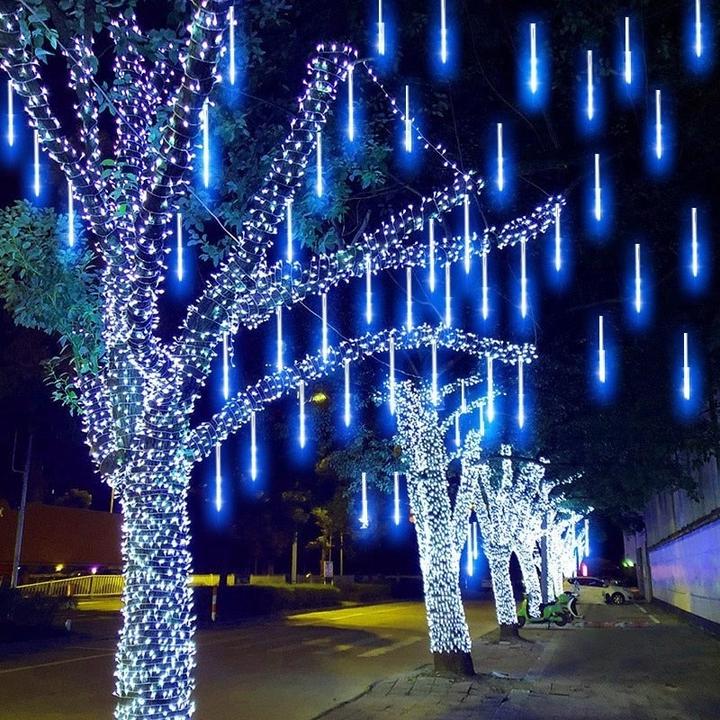 Image du produit Hermex Meteor Lights LED Lumières de Noël Goutte d'eau Glaçon Guirlande (2.80 m)