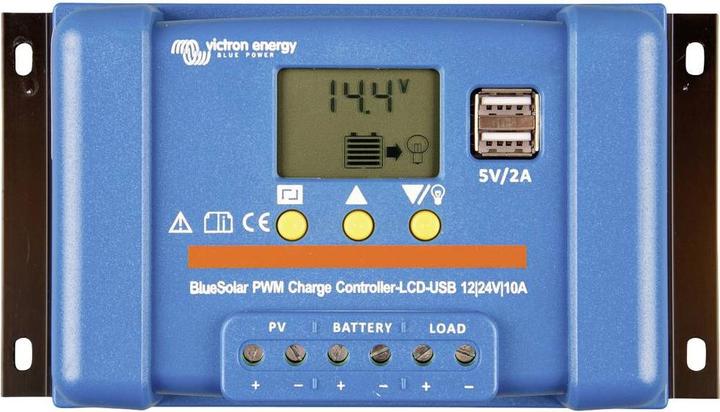 Actual product image Victron Energy Blue-Solar PWM-LCD & USB