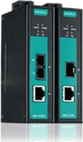 Actual product image Moxa IMC-101G - Industrial 101001000BaseT(X) to 1000BaseSXLXLHXZX media converter, 0 to 60C operation