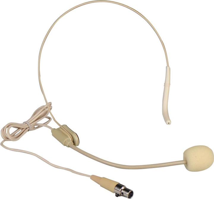 Produktbild Omnitronic UHF-E Serie Kopfbügelmikrofon hautfarben