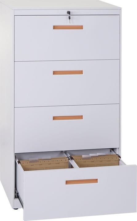 Actual product image Jamb Hanging file cabinet (132 x 76 x 46 cm)