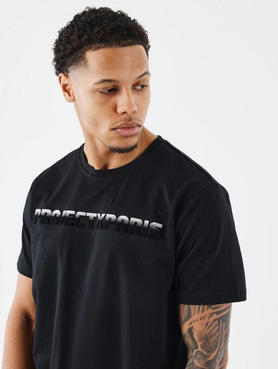 Actual product image Project X Paris Gradients fiber flocked T-shirt (XL)