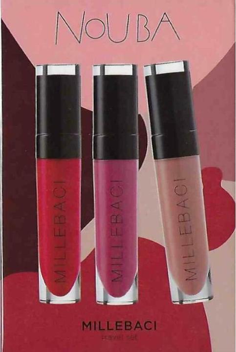 Nouba Millebaci Dauerhafter, Flüssiger Lippenstift Nr. 56 (7, 16, 24)