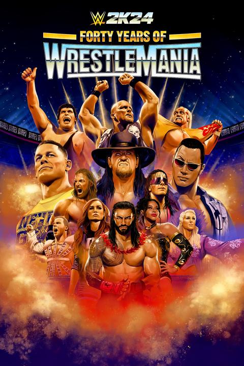 Produktbild Microsoft WWE 2K24 40 Years of Wrestlemania Edition (Xbox Series X, Xbox Series S, Xbox One X, Xbox One S)