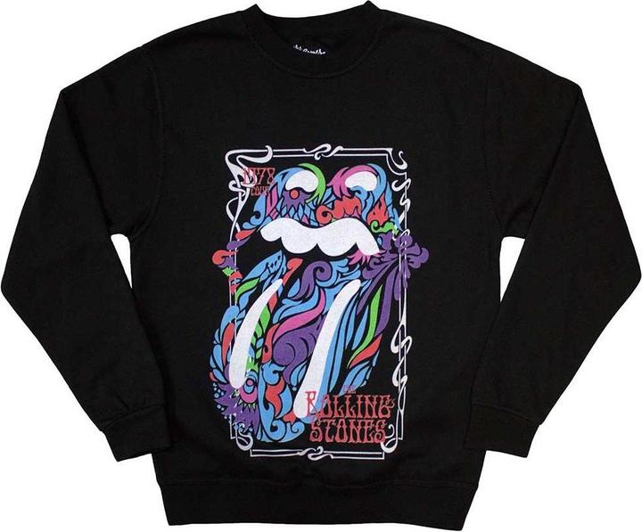 The Rolling Stones Colour Swirls Sweatshirt