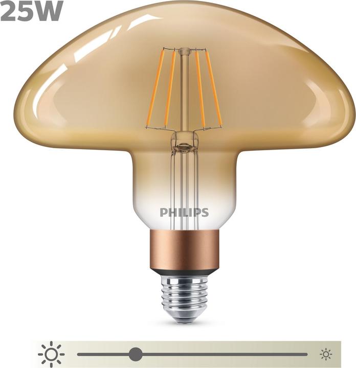 Immagine prodotto Philips Lampada LED MUSHR 5W (30W) WW D (E27, 5 W, 350 lm, 1 x, A)