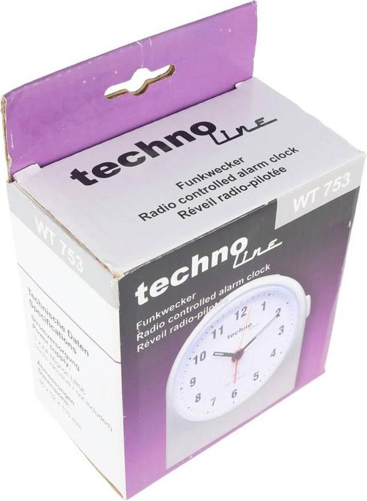 Actual product image Technoline Radio alarm clock WT 753 Silver Alar