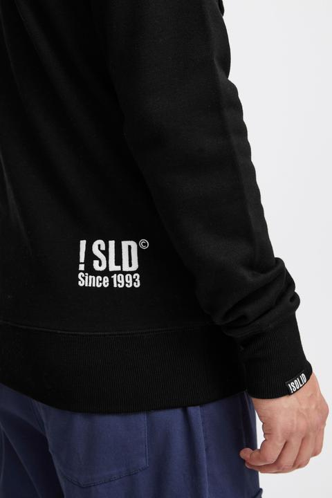Image du produit Solid Bene Zip Veste Sweat Hoodie Homme Avec Capuche Fermeteur Eclaire Et Interieur Polaire (XL)