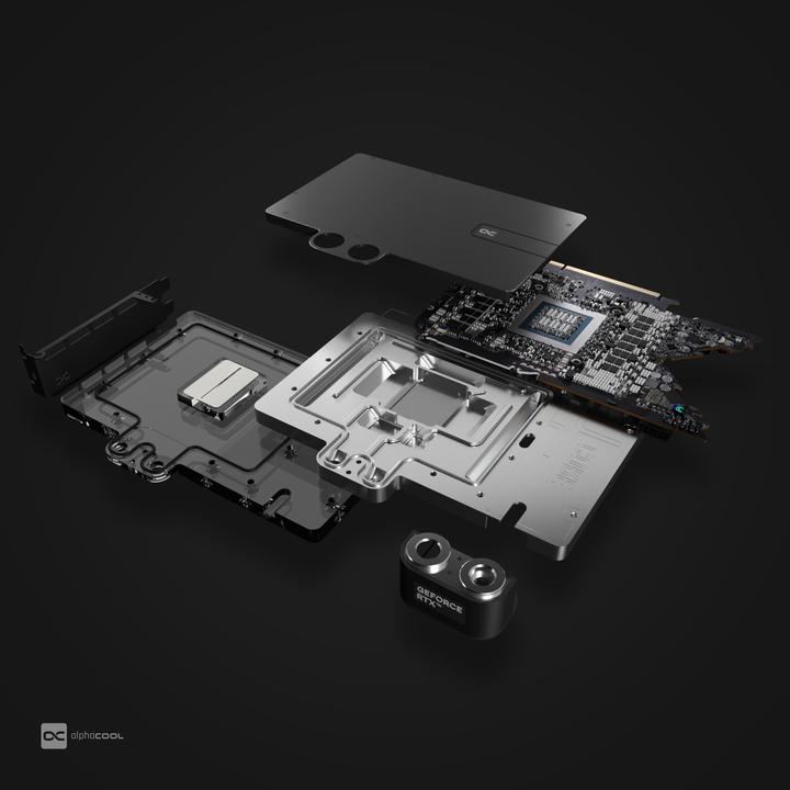 Produktbild Alphacool Core Geforce RTX 4090 Reference Design mit Backplate