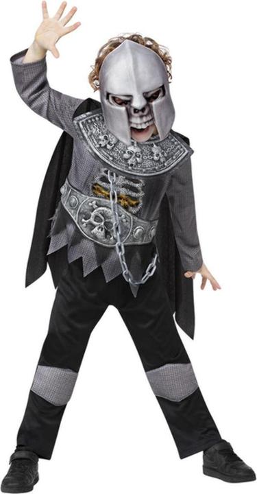 Actual product image Smiffys Deluxe Skeleton Knight: Roberto (128, 134, 140)