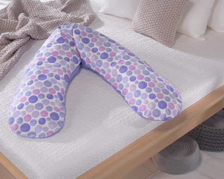 Actual product image Theraline Nursing Pillow "The Original" with Spelt Filling incl. Cover 190 cm (190 cm)