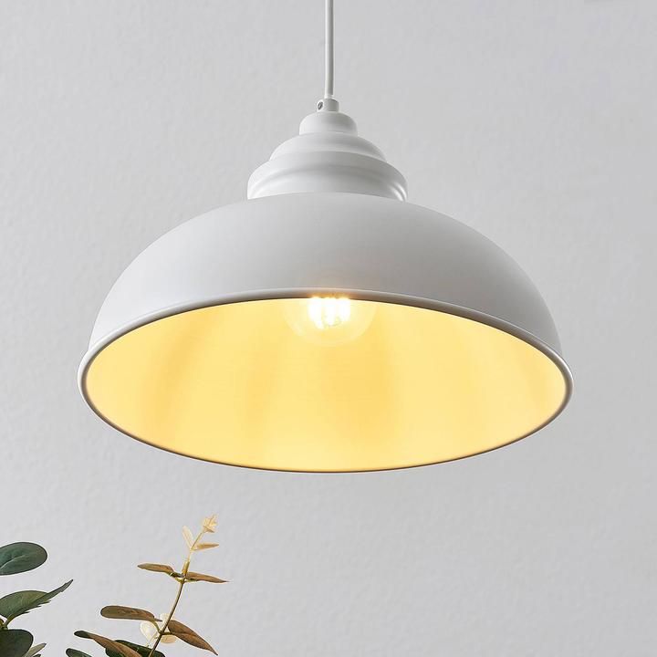 Produktbild Lindby Cliona Pendelleuchte Matt White (E27)