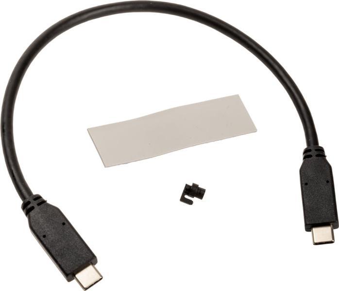 Actual product image Akasa external M.2 NVMe enclosure, USB 3.2, aluminium (M.2)