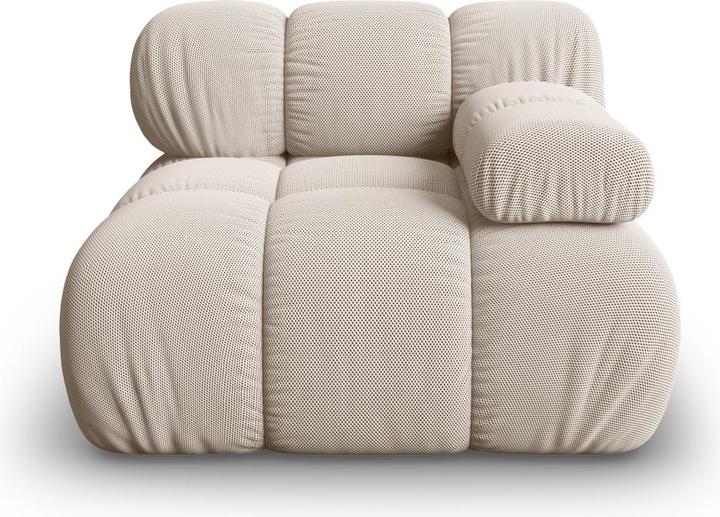 Actual product image Micadoni Modul Right, "Bellis", 1 Seat, 94x94x70Made in Europe (2 person sofa, 3-seater, 4-seater)