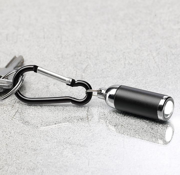Produktbild Pearl Fokussierbare Mini-Taschenlampe mit Schlüsselanhänger