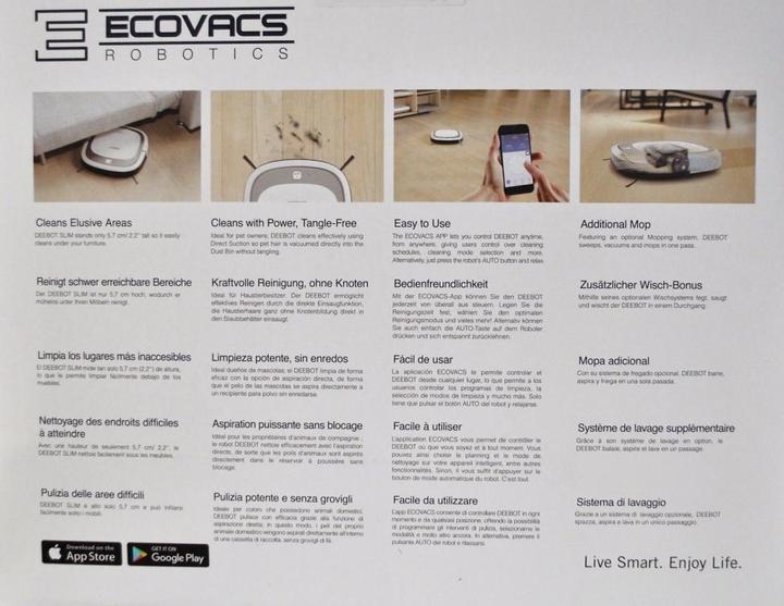 Produktbild Ecovacs Deebot SLIM 2 (Saugroboter)